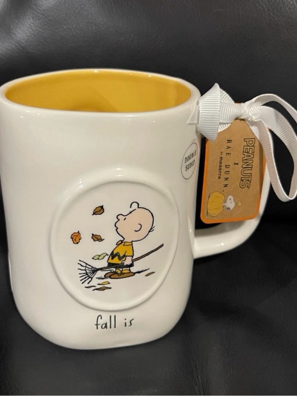 Thanksgiving Rae Dunn Peanuts fall is in the air Mug